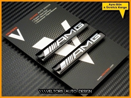 Mercedes AMG Koltuk Döşeme Logo Amblem Seti