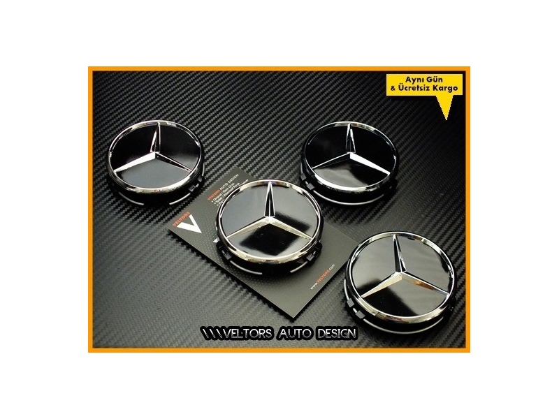 Mercedes Jant Göbeği Göbek Kapak Seti Mercedes Jant Göbeği Göbek Kapak Seti