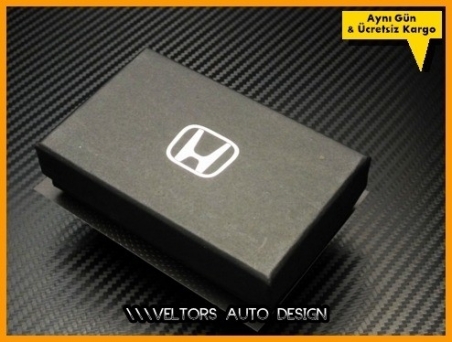 Honda Logo Amblem Özel Krom Honda Anahtarlık