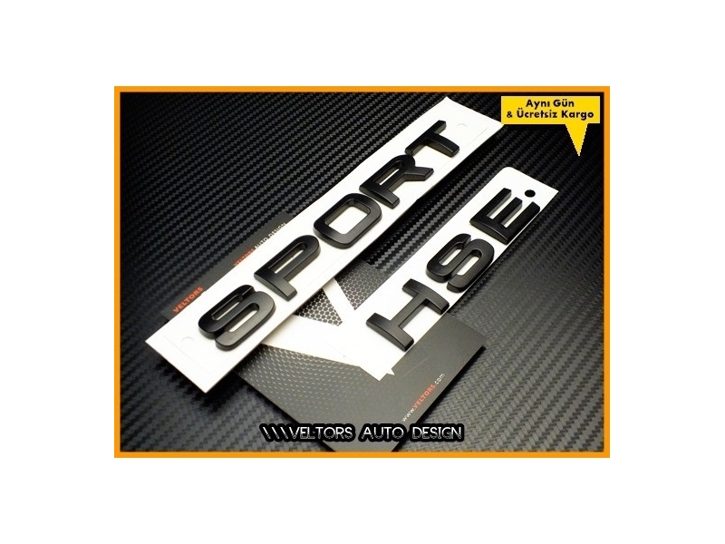 Land Rover SPORT HSE Bagaj Yazı Logo Amblem