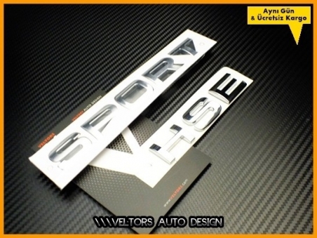 Land Rover SPORT HSE Bagaj Yazı Logo Amblem