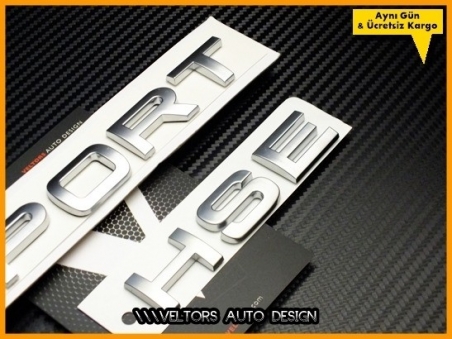 Land Rover SPORT HSE Bagaj Yazı Logo Amblem