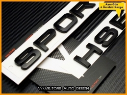 Range Rover SPORT HSE Bagaj Yazı Logo Amblem