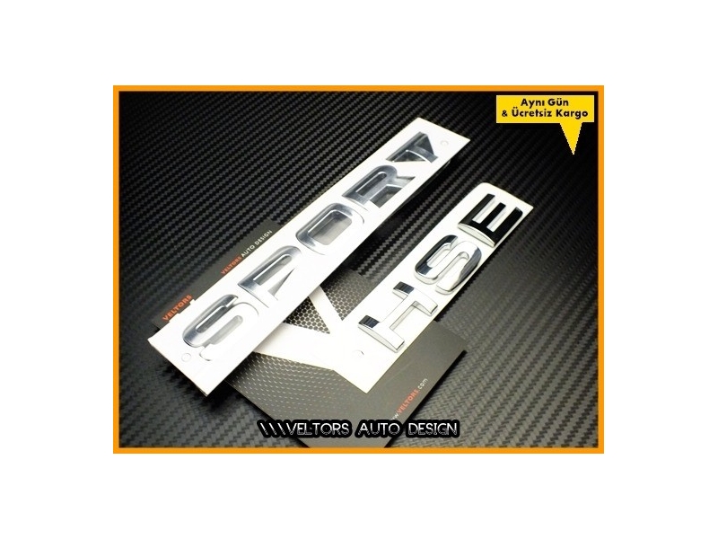 Range Rover SPORT HSE Bagaj Yazı Logo Amblem