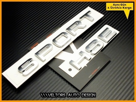 Range Rover SPORT HSE Bagaj Yazı Logo Amblem
