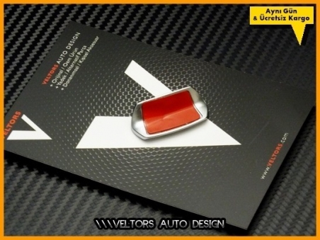 VW Golf Passat Polo Tiguan R line R Direksiyon Yazı Logo Amblem