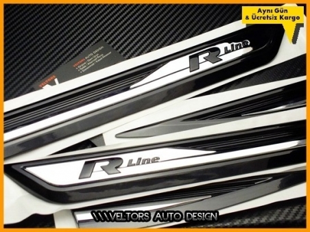 VW Passat B8 B8.5 R Line R Çamurluk Passat Logo Amblem Seti