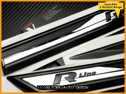 VW Passat B8 B8.5 R Line R Çamurluk Passat Logo Amblem Seti