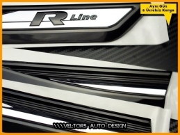 VW Passat B8 B8.5 R Line R Çamurluk Passat Logo Amblem Seti