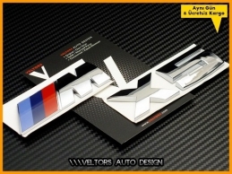 BMW X5 Serisi M X5 Bagaj Yazı Logo Amblem Seti