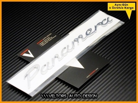 Porsche Panamera Bagaj Yazı Logo Amblem