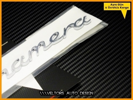 Porsche Panamera Bagaj Yazı Logo Amblem