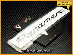 Porsche Panamera Bagaj Yazı Logo Amblem Porsche Panamera Bagaj Yazı Logo Amblem