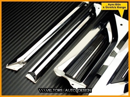 VW Tiguan Orijinal Yan Kapı Çamurluk Logo Amblem Seti