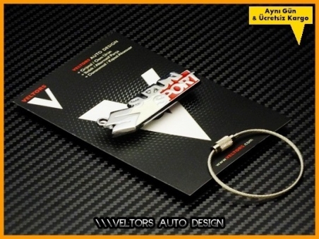 Suzuki Logo Amblem Özel Krom Suzuki Sport Anahtarlık