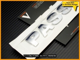 VW PASSAT Bagaj Yazı Logo Amblem