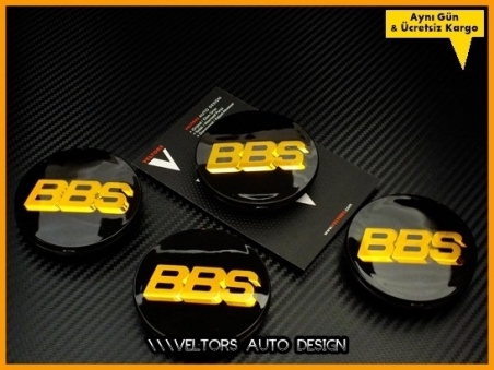 BBS Logo Amblem Jant Göbek Kapak Seti