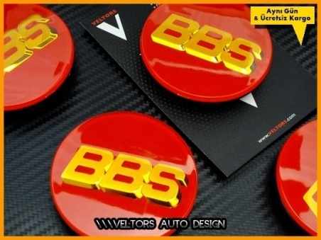 BBS Logo Amblem Jant Göbek Kapak Seti