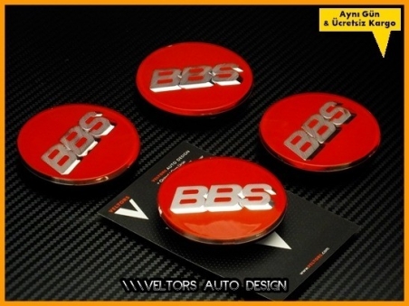 BBS Logo Amblem Jant Göbek Kapak Seti