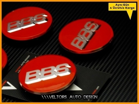 BBS Logo Amblem Jant Göbek Kapak Seti