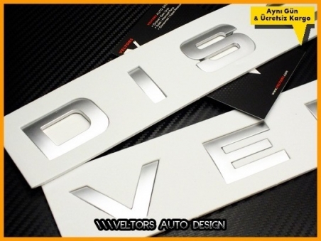 Land Rover Discovery Yazı Logo Amblem