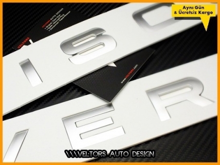 Land Rover Discovery Yazı Logo Amblem