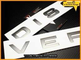 Land Rover Discovery Yazı Logo Amblem
