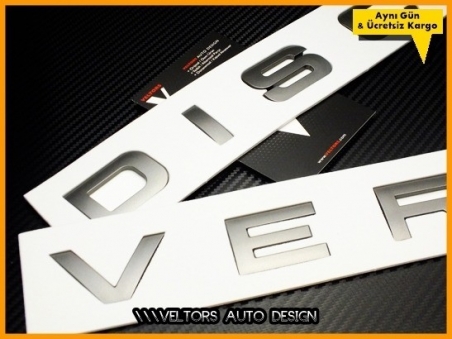 Land Rover Discovery Yazı Logo Amblem
