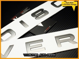Land Rover Discovery Yazı Logo Amblem
