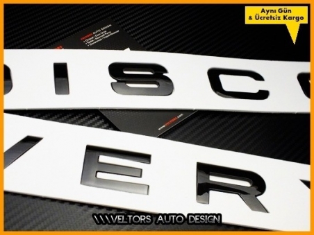 Land Rover Discovery Yazı Logo Amblem