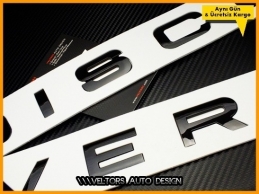 Land Rover Discovery Yazı Logo Amblem