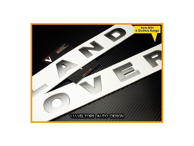 Land Rover Ön Kaput Arka Bagaj Yazı Logo Amblem