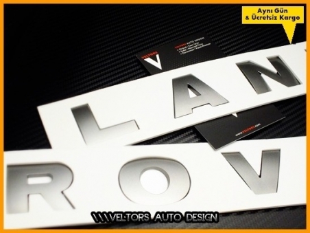 Land Rover Ön Kaput Arka Bagaj Yazı Logo Amblem