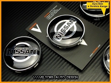 Nissan Logo Amblem Jant Göbeği Göbek Kapak Seti