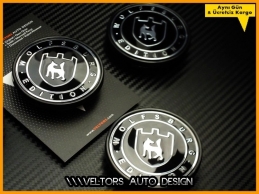 VW Wolfsburg Edition Logo Amblem Jant Göbeği Göbek Kapak Seti