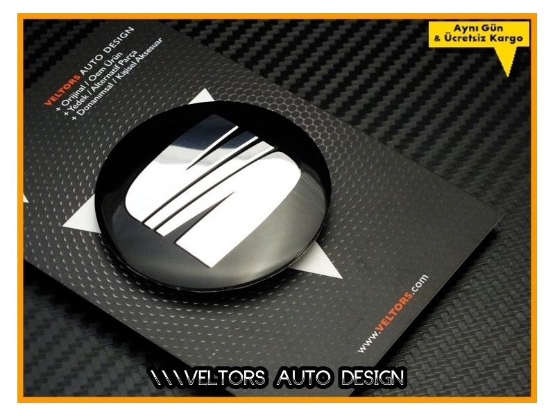 Seat Airbag Direksiyon Logo Amblem