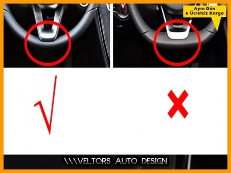 Mercedes Direksiyon Yazı Logo Amblem Eki