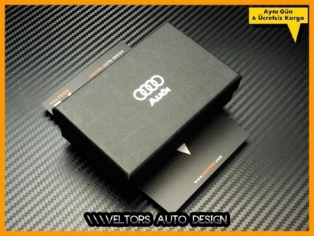 Audi TT Serisi TTRS Logo Amblem Özel Krom Audi RS4 Anahtarlık
