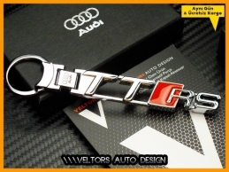 Audi TT Serisi TTRS Logo Amblem Özel Krom Audi RS4 Anahtarlık Audi TT Serisi TTRS Logo Amblem Özel Krom Audi RS4 Anahtarlık