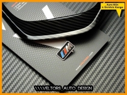 BMW F20 1 F30 3 M Logo Amblem Direksiyon Kemeri Çerçevesi