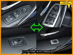 BMW F20 F30 F31 F34 F36 GT ve X1 F48 Cam Kilit Kontrol Unite Çerçeve