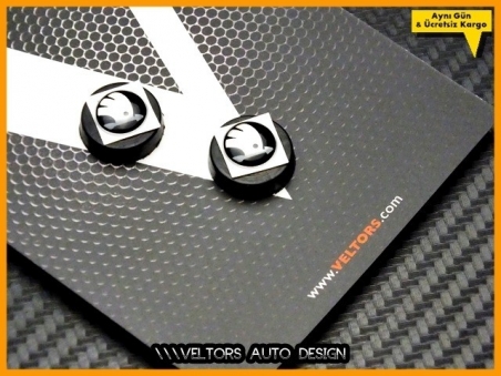 Skoda Yeni Tip Anahtarlık Kumanda Logo Amblem Seti