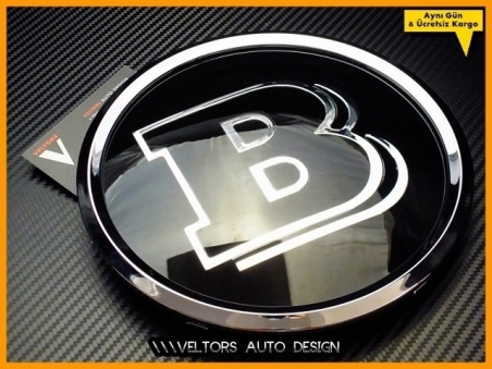 Mercedes BRABUS Ön Izgara Brabus Logo Amblem