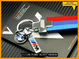 BMW M Technic Logo Amblem Özel BMW M Anahtarlık
