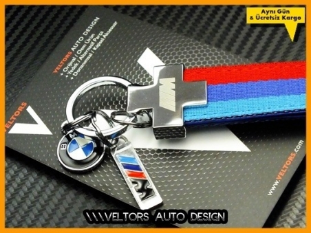 BMW M Technic Logo Amblem Özel BMW M Anahtarlık