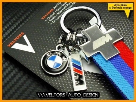 BMW M Technic Logo Amblem Özel BMW M Anahtarlık