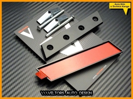 Audi A6 RS6 Ön Izgara Logo Amblem Seti