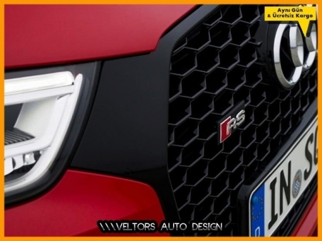 Audi A6 RS6 Ön Izgara Logo Amblem Seti