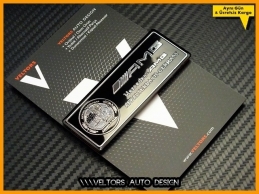 Mercedes AMG Araç Plaket Logo Amblem