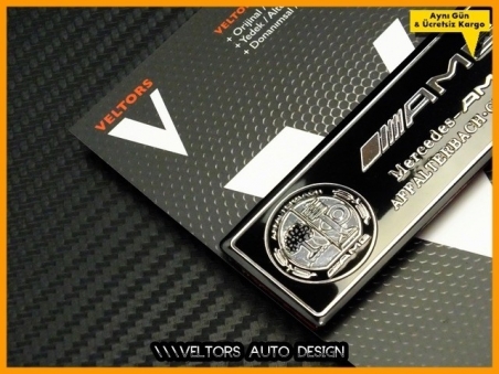 Mercedes AMG Araç Plaket Logo Amblem